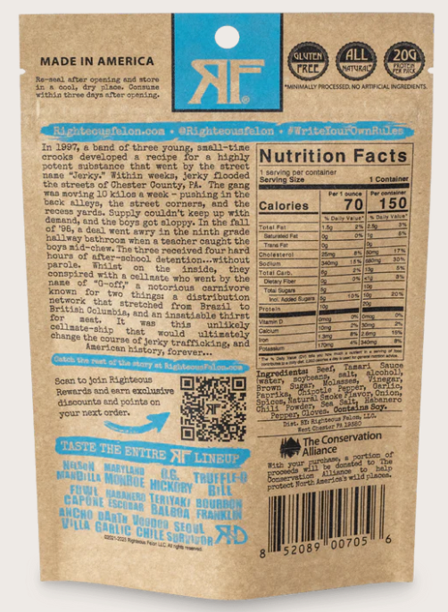 Righteous Felon (8 Bags)