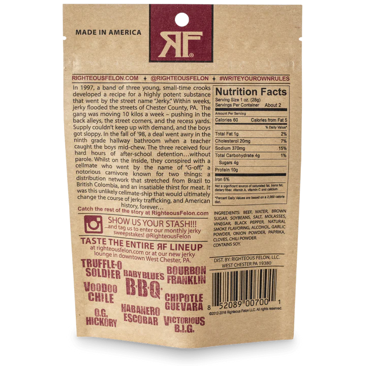 Righteous Felon (8 Bags)