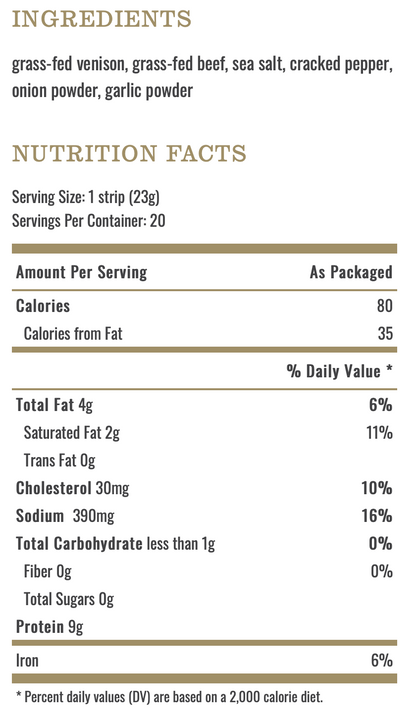 Epic Snack Strips (Box of 20)