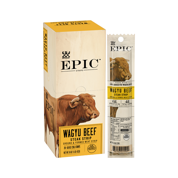 Epic Snack Strips (Box of 20)